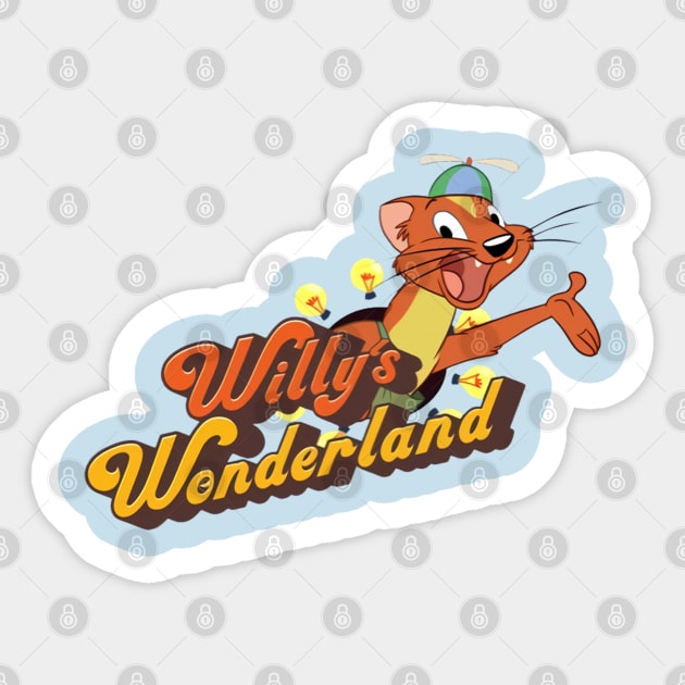 Willy's Wonderland Sticker by SDM900